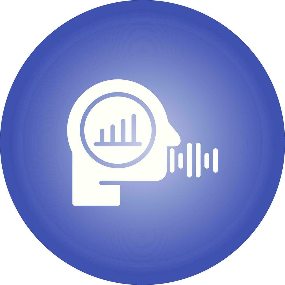 Voice Analytics Vector Icon