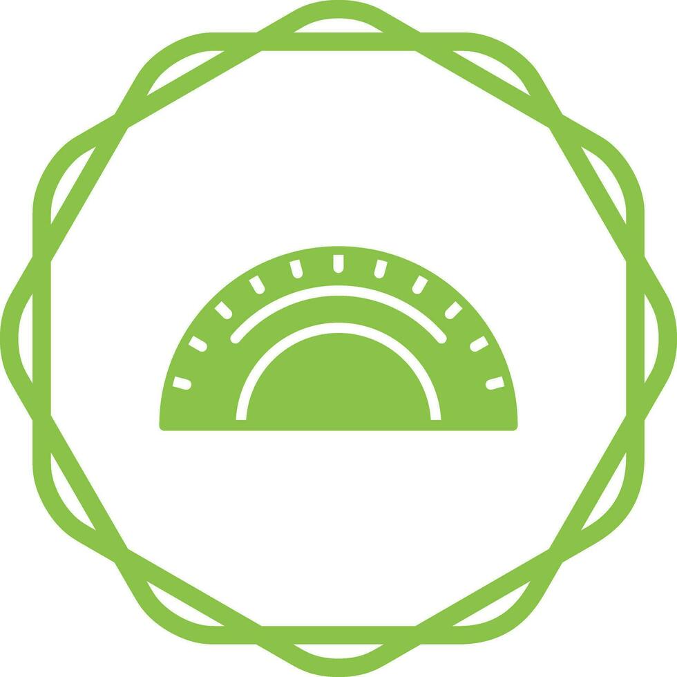 Protractor Vector Icon
