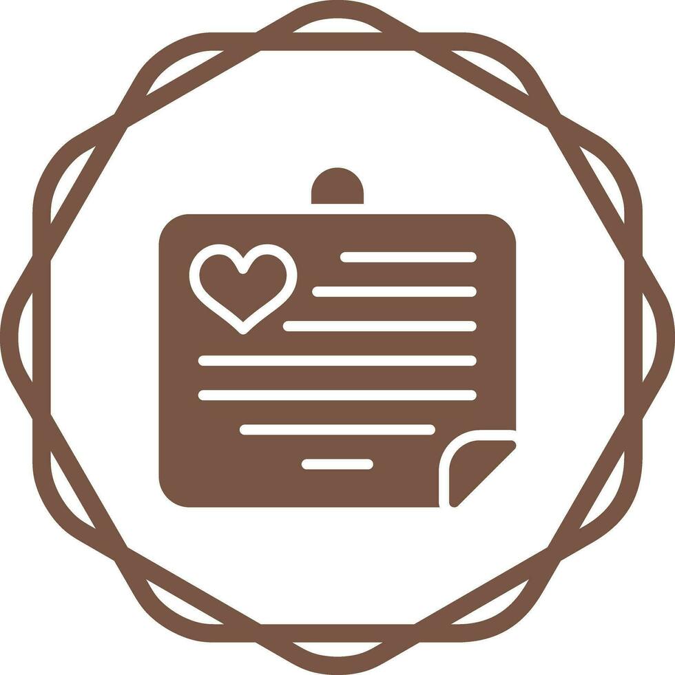 Love notes Vector Icon