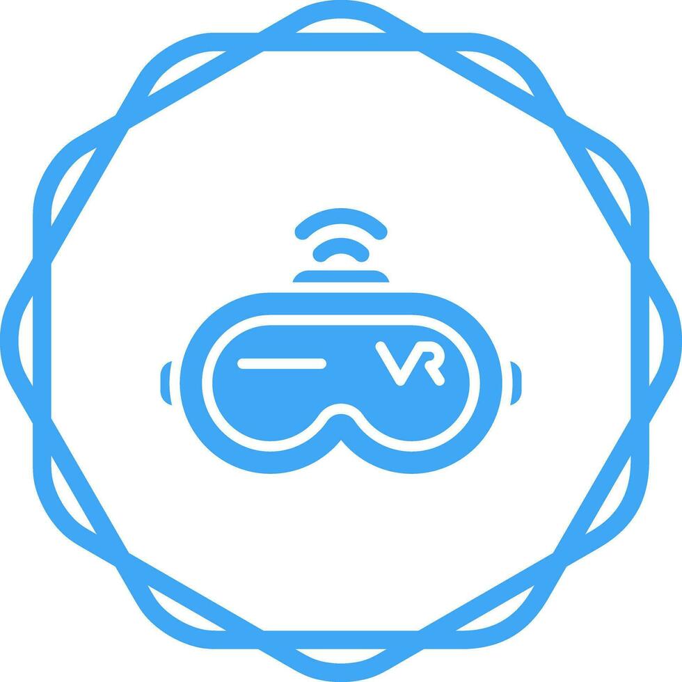 Virtual Reality Headset Vector Icon