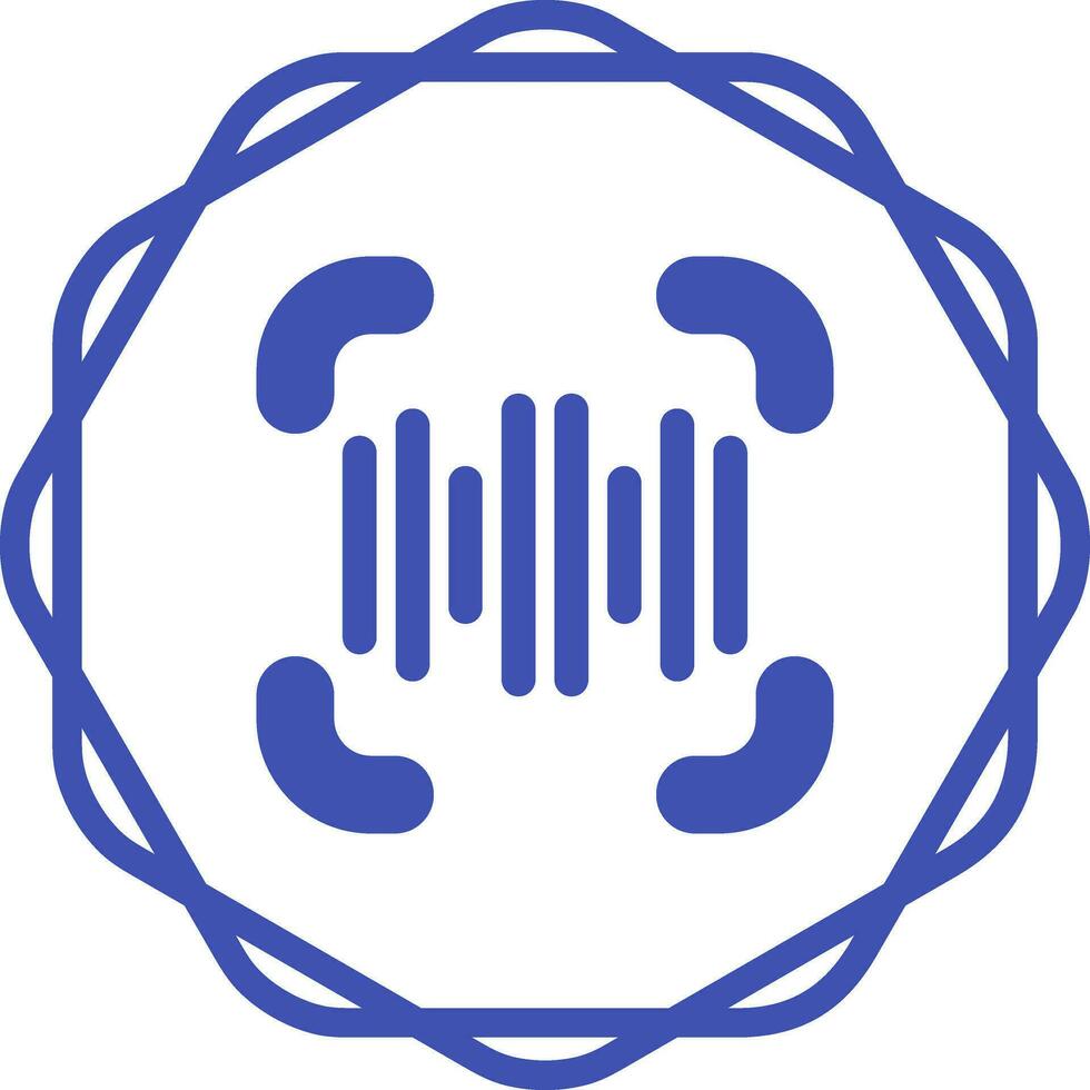 Voice Recognition Vector Icon
