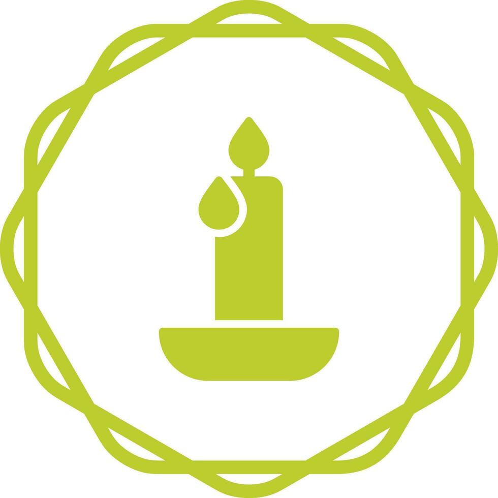 Emergency candle Vector Icon