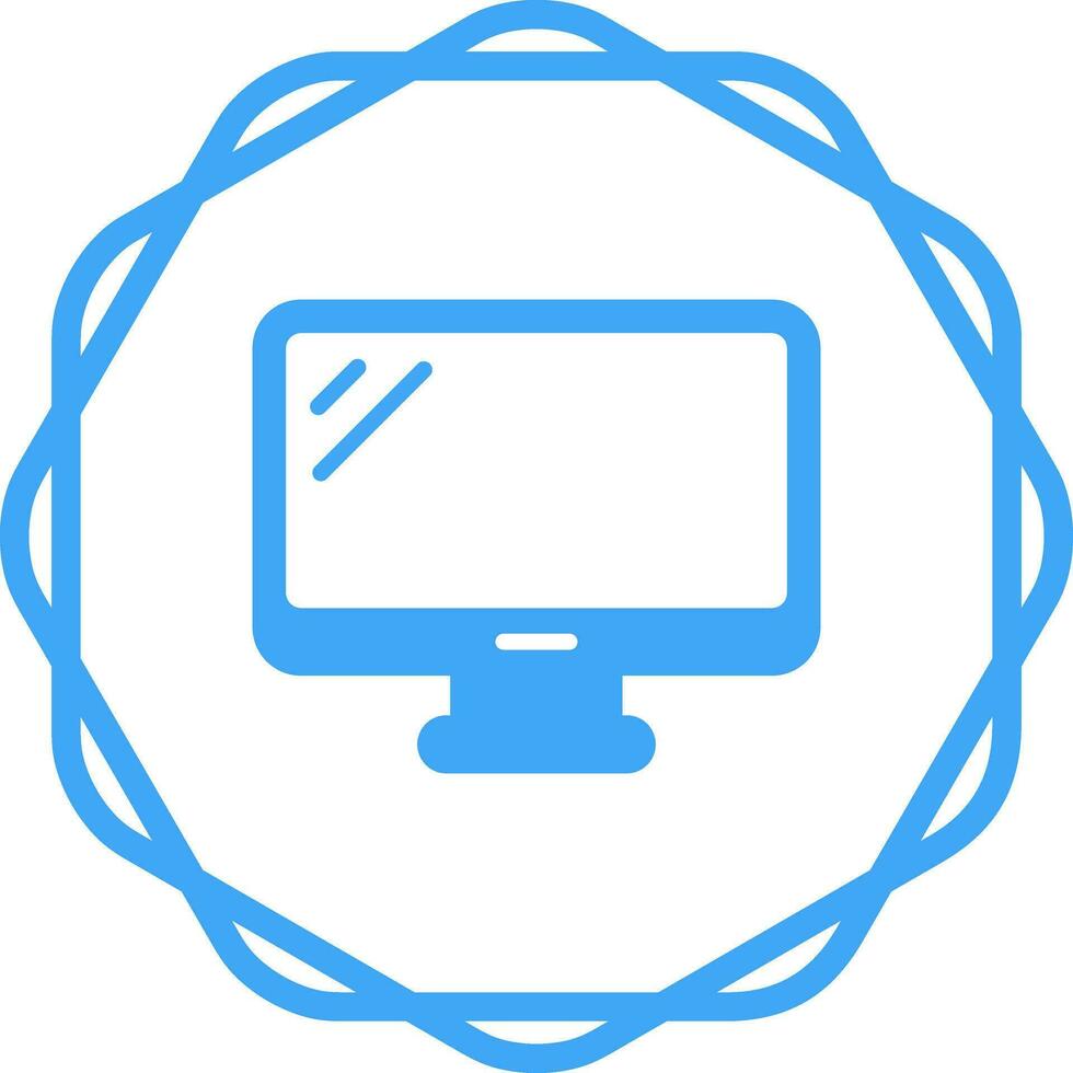Monitor Vector Icon