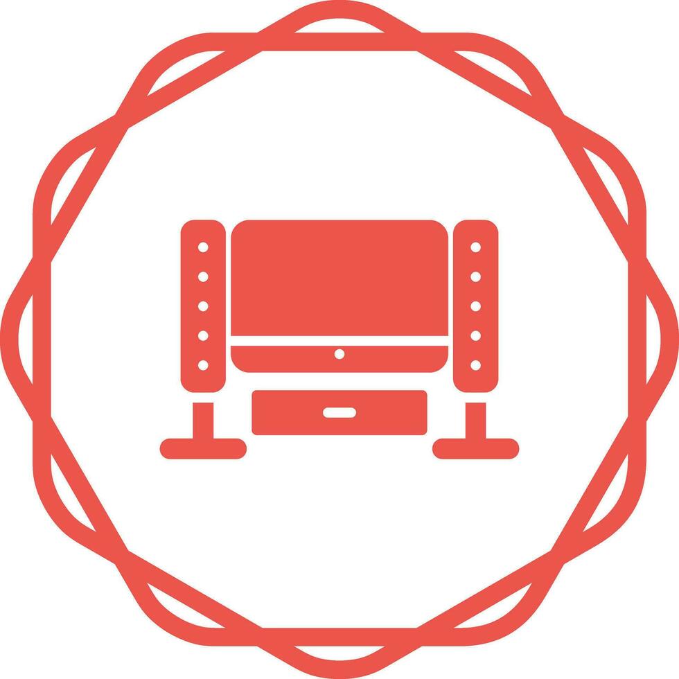 Home Theater System Vector Icon