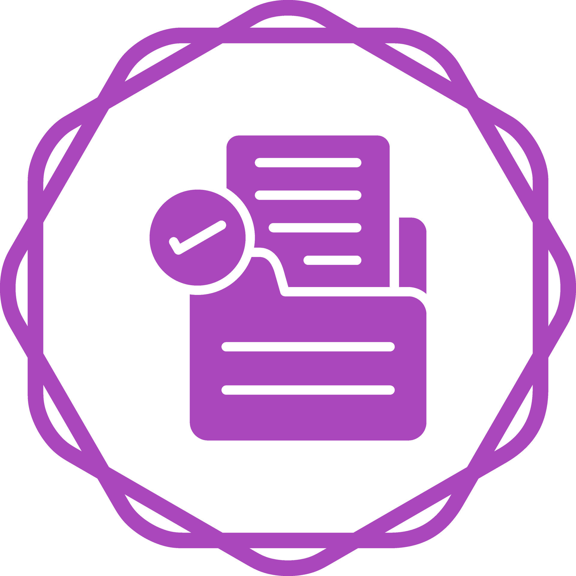 Document approval vector icon 28162033 vector art at vecteezy