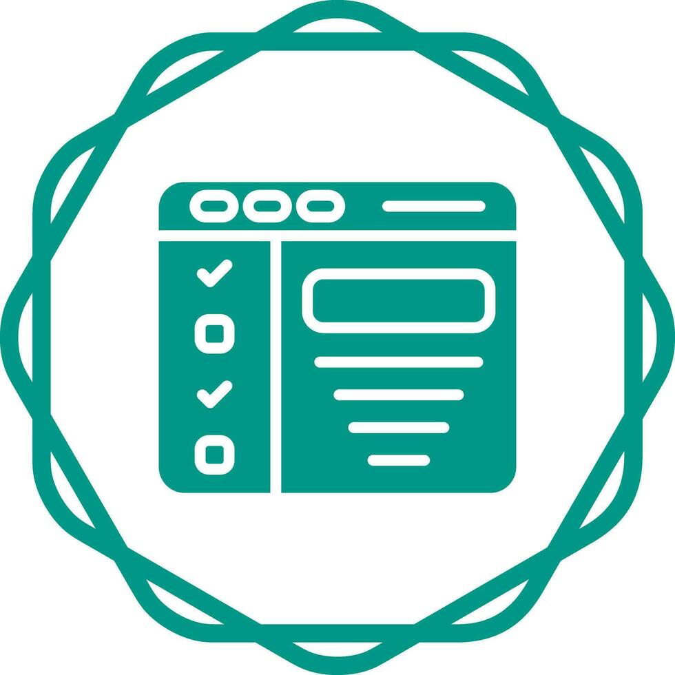 Design Brief Vector Icon