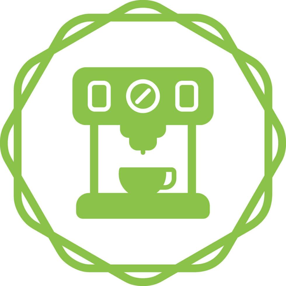 Coffee Maker with Wi-Fi Vector Icon