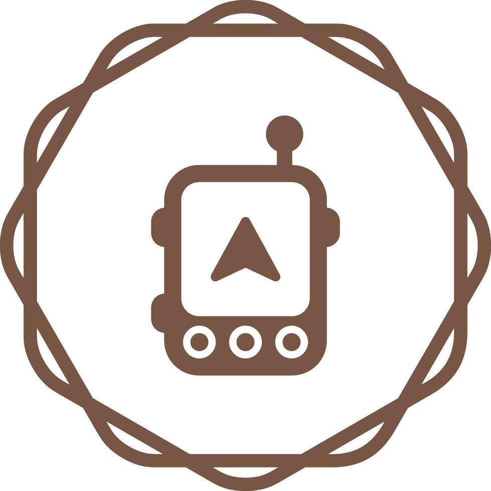 GPS Navigation Device Vector Icon