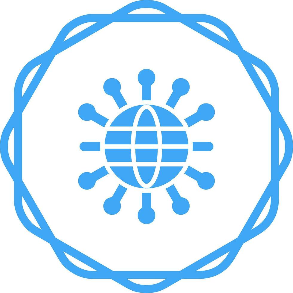 Network Topology Vector Icon