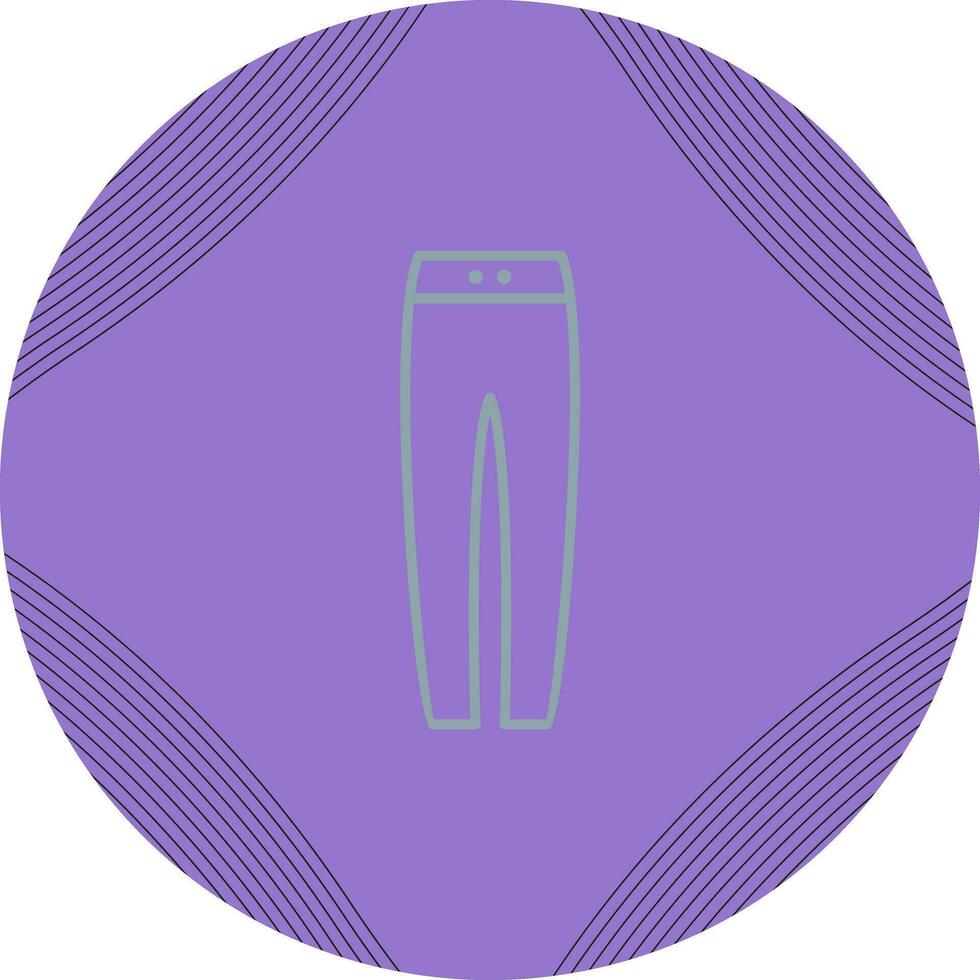 Warm Trousers Vector Icon