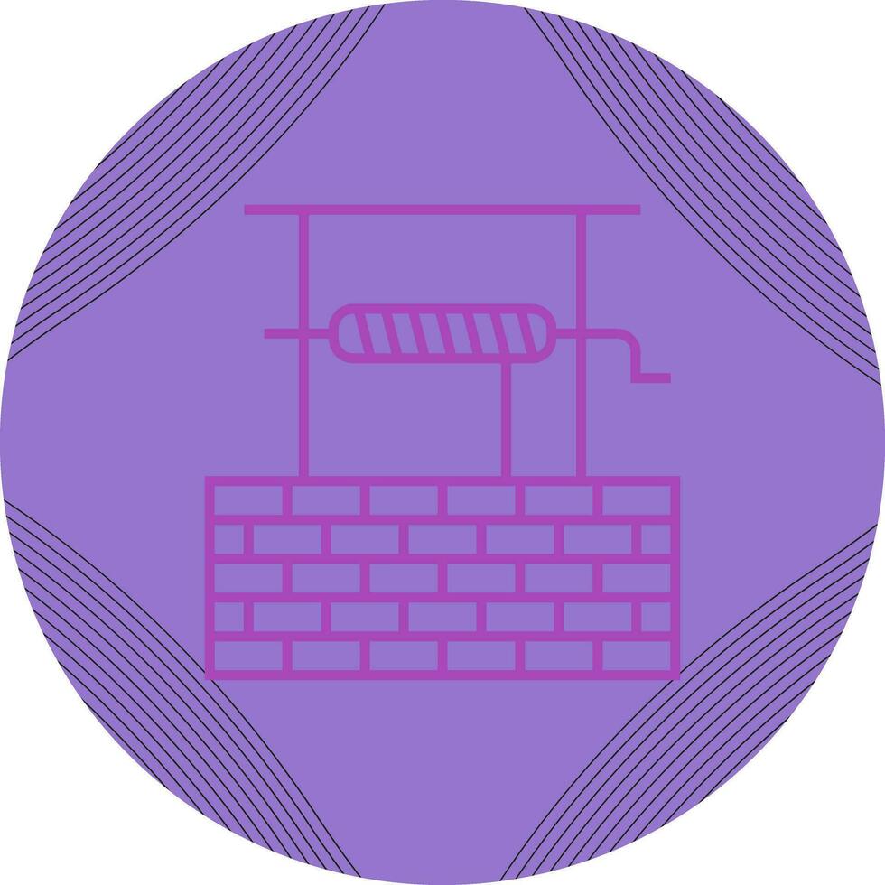 Water Well Vector Icon