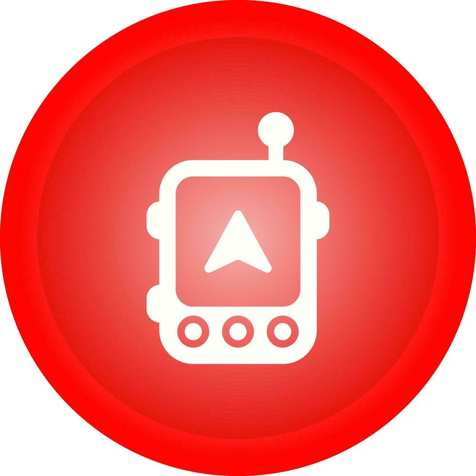 GPS Navigation Device Vector Icon