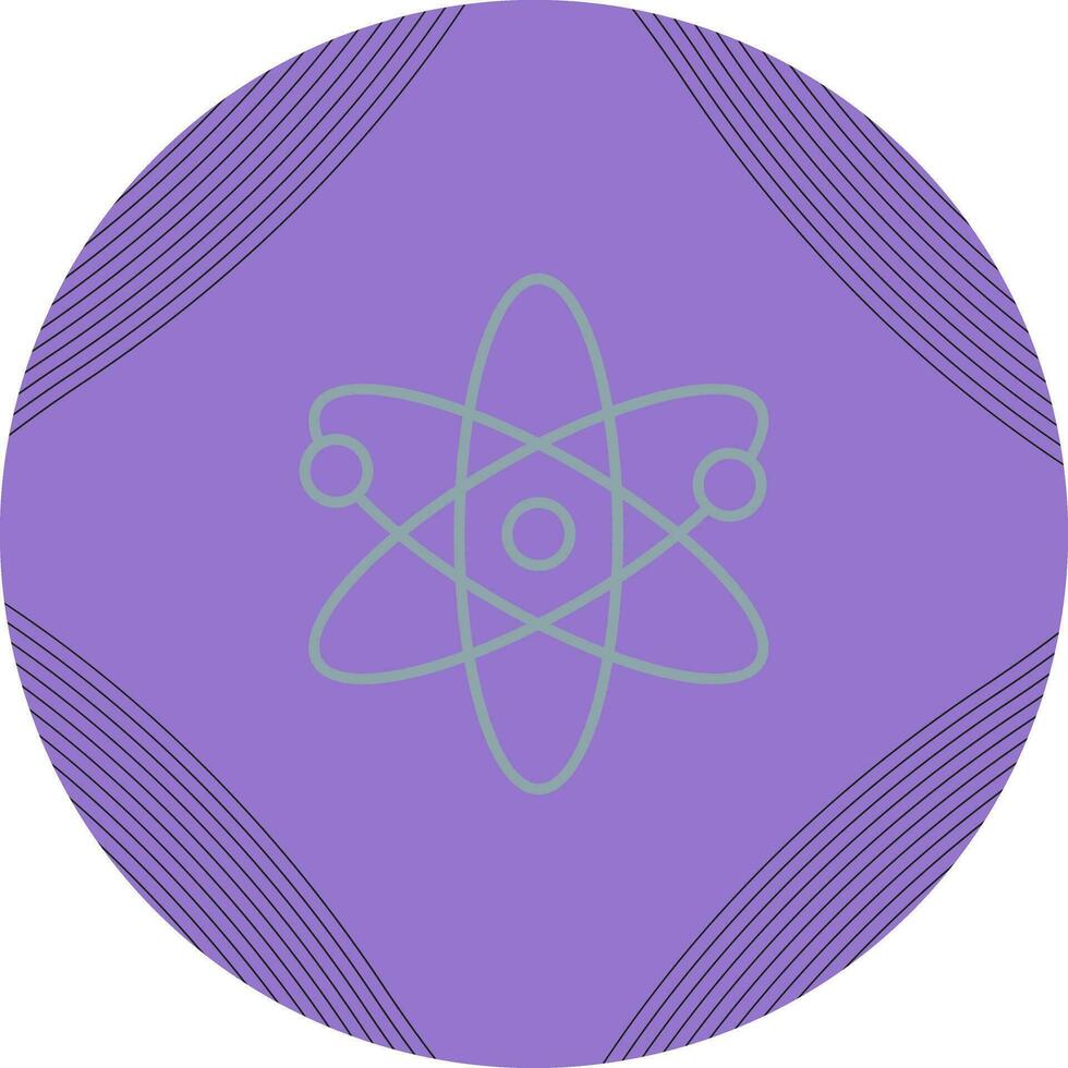 Atomic Structure Vector Icon