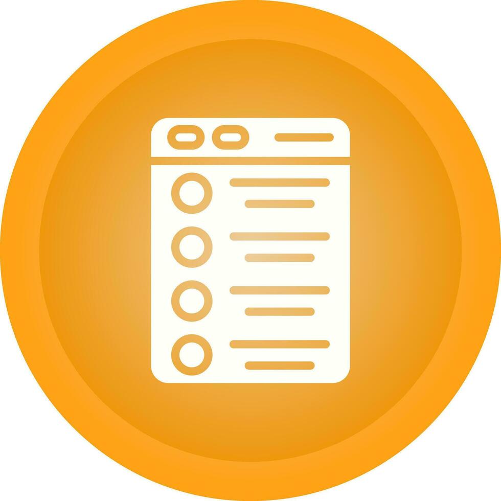 Design Criteria Vector Icon