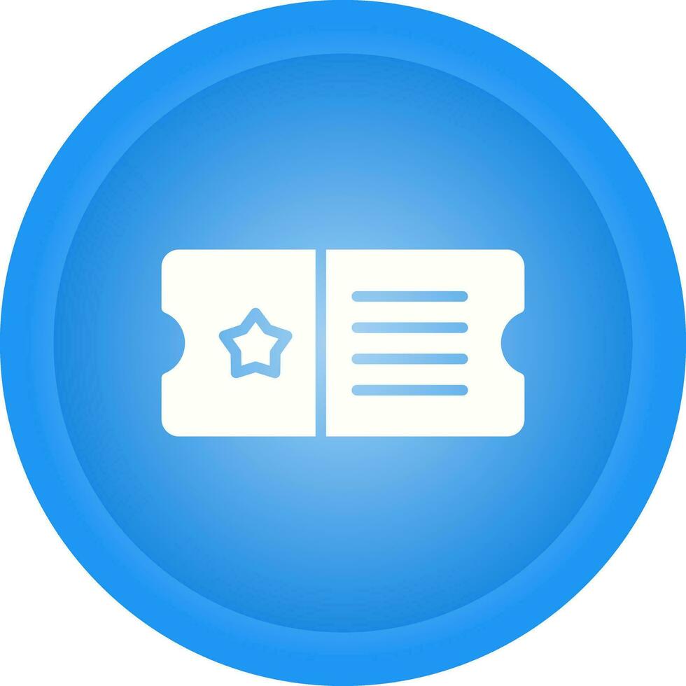 Ticket Vector Icon