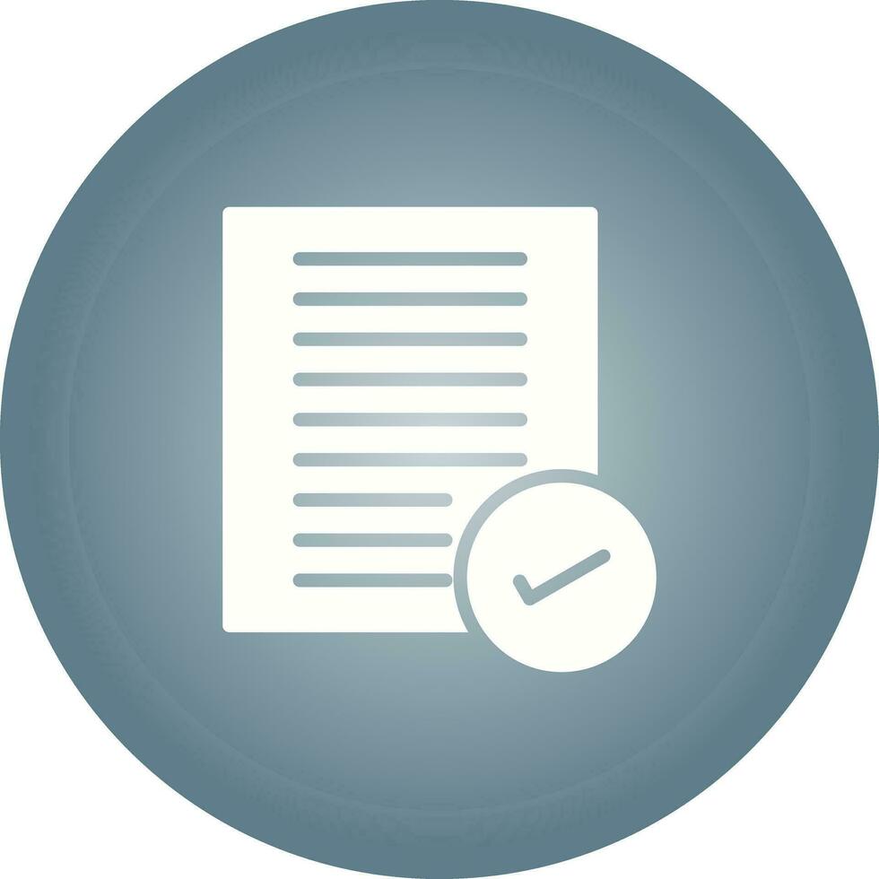 Checked Vector Icon