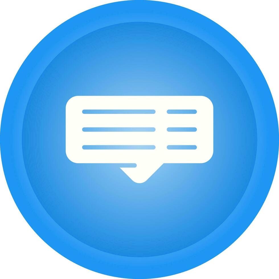 Comment Vector Icon