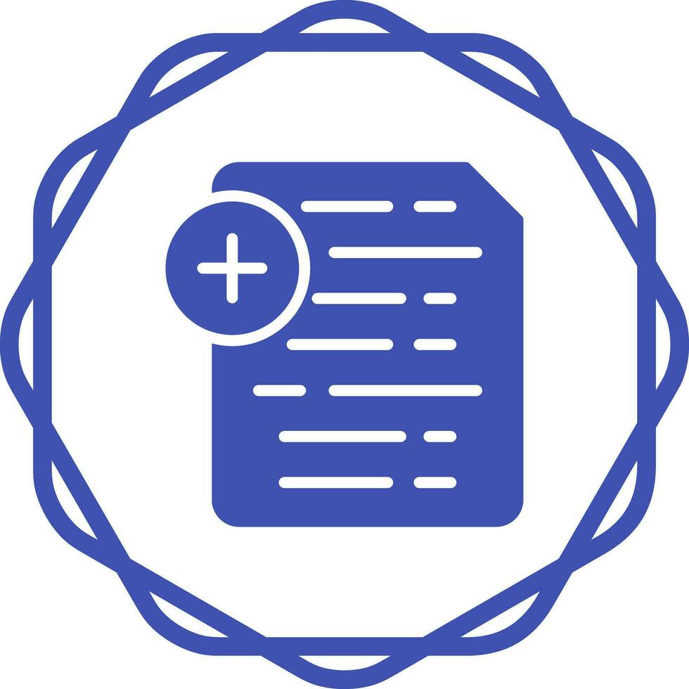 Document Insert Icon Vector Icon
