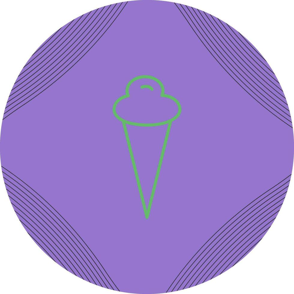 Icecream Cone Vector Icon