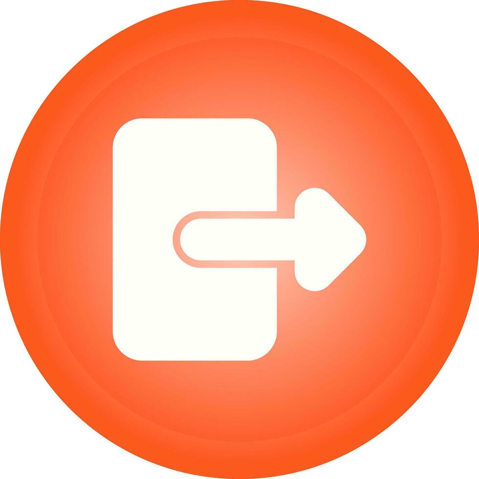 Exit Vector Icon