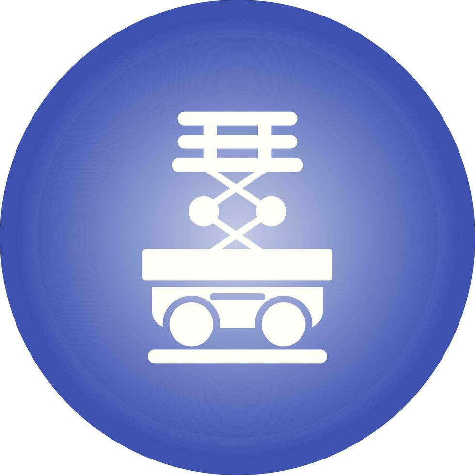 Scissor Lift Vector Icon