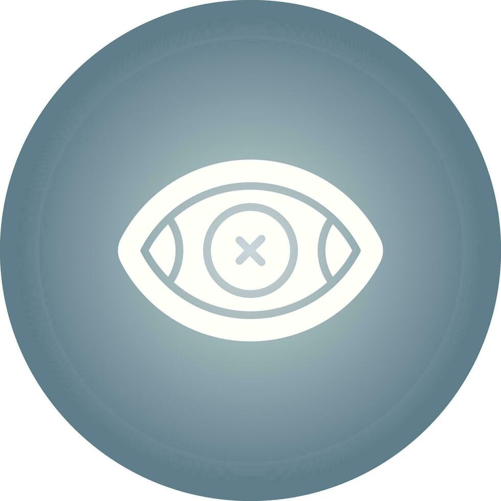 Eye Crossed Vector Icon