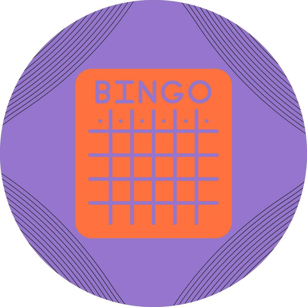 Bingo Vector Icon