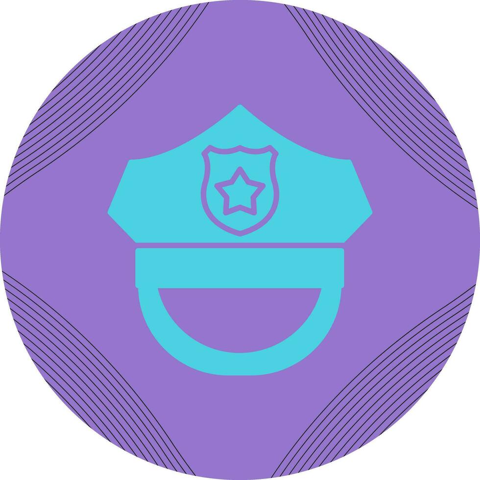 Police Hat Vector Icon