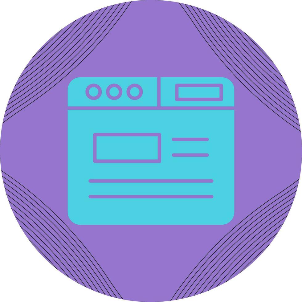 Webpage Vector Icon