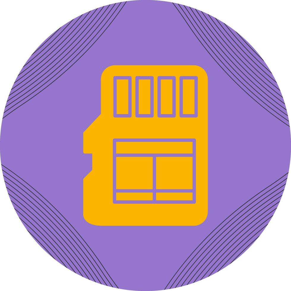 Memory Card Vector Icon