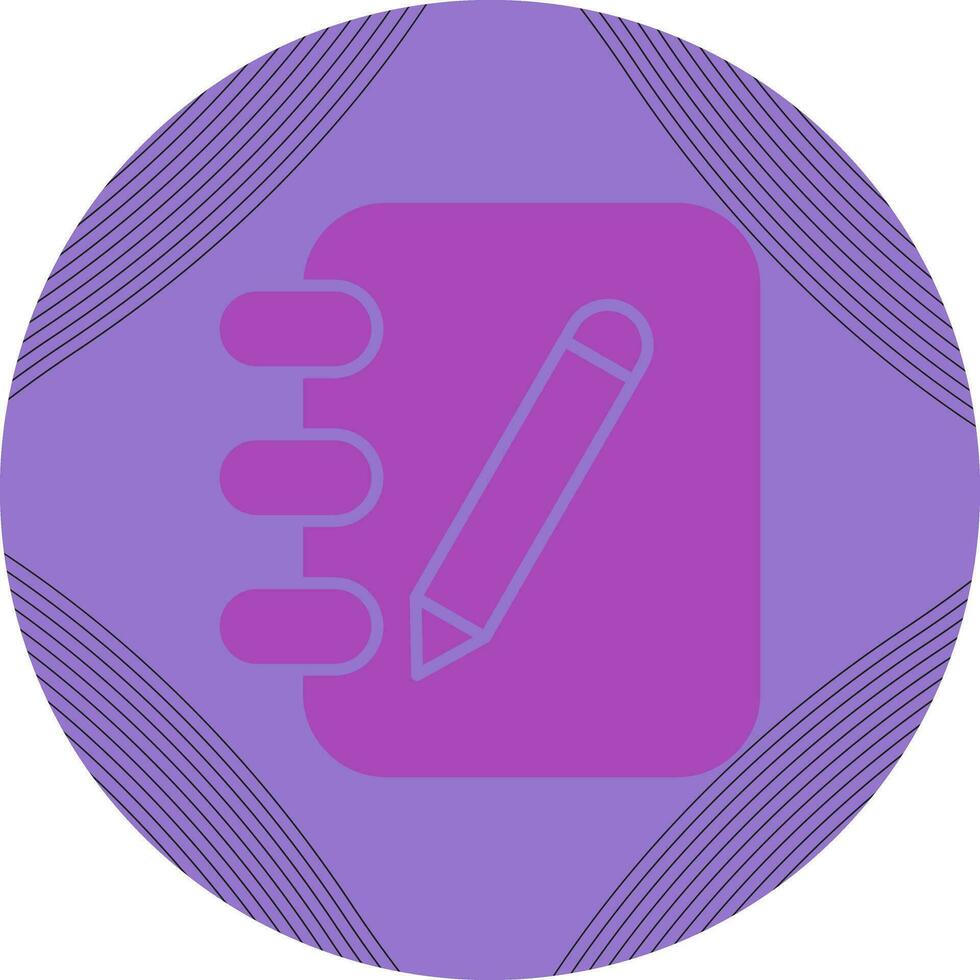 Notebook Vector Icon