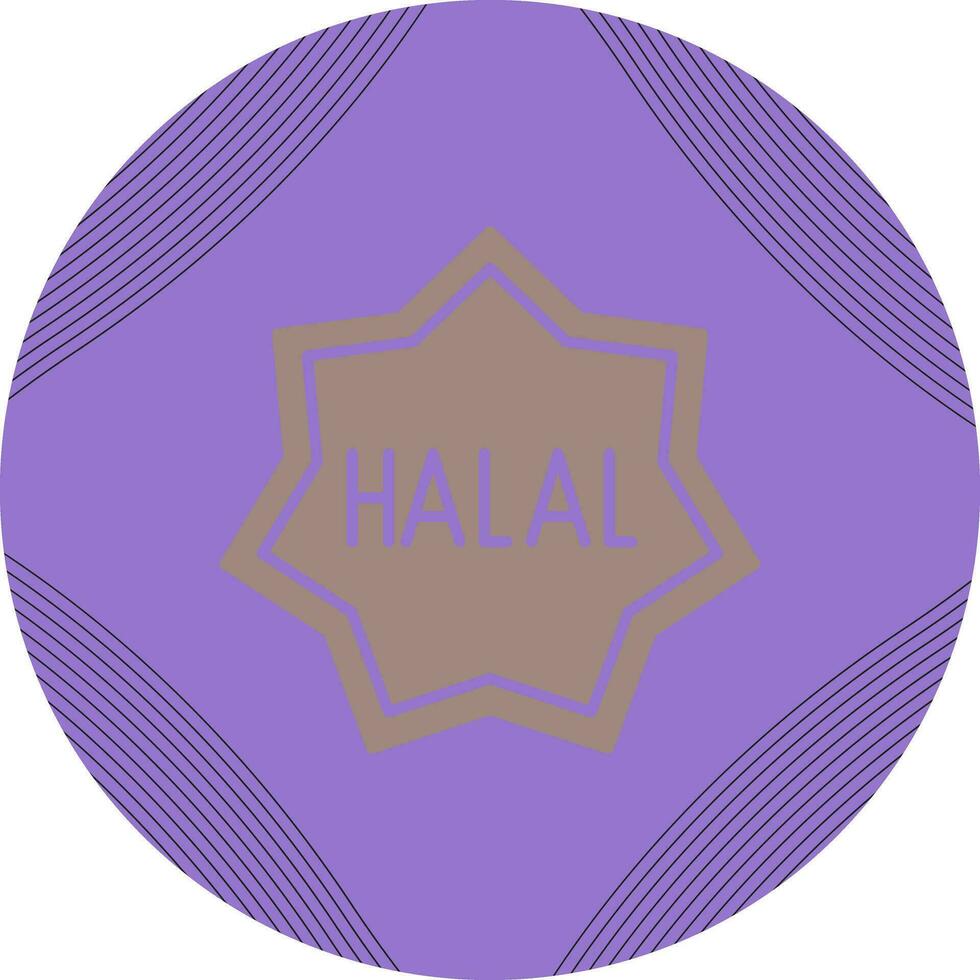 Halal Vector Icon