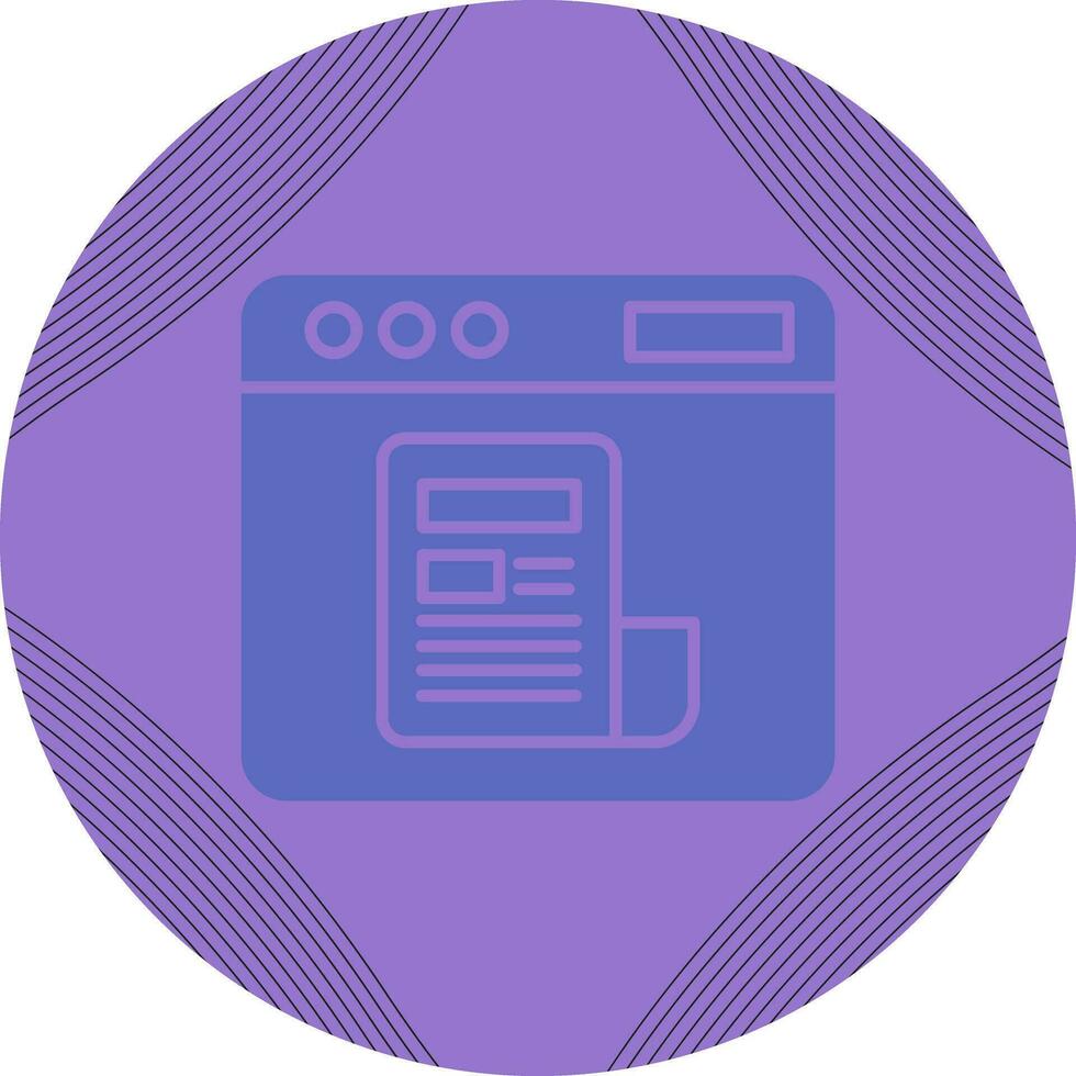 News Feed Vector Icon