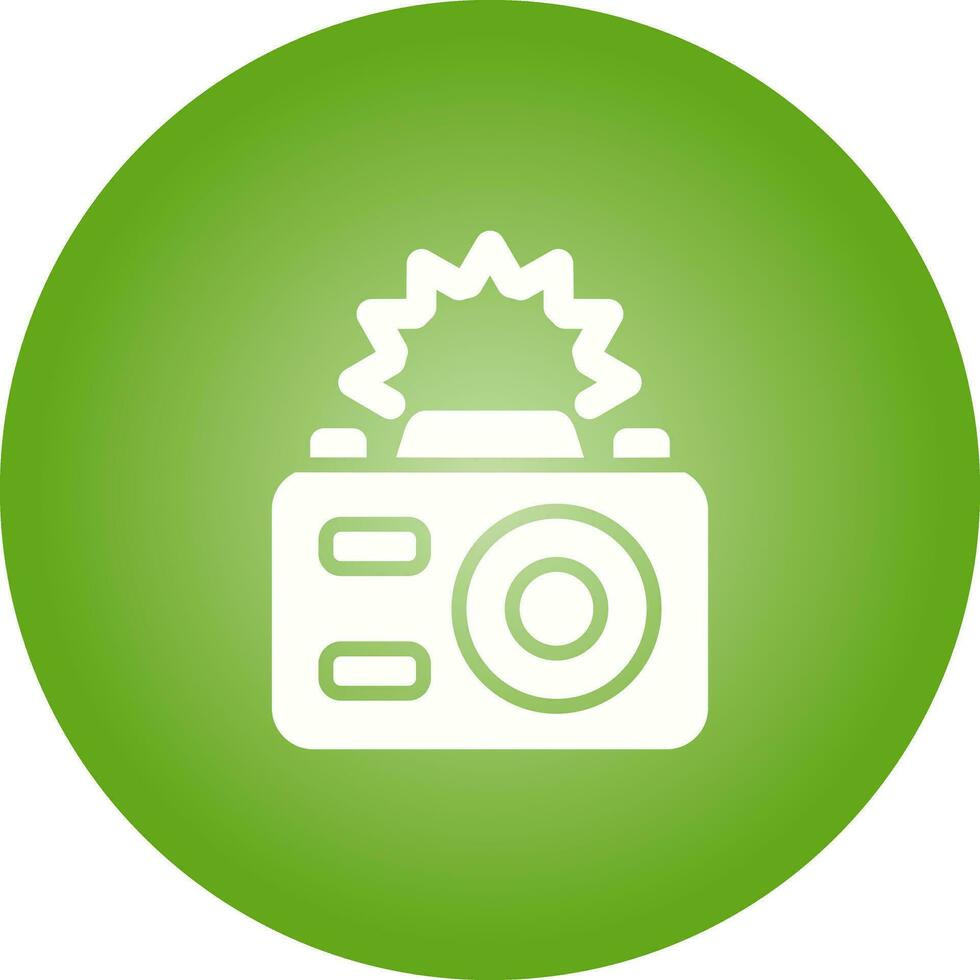 Camera Flash Vector Icon