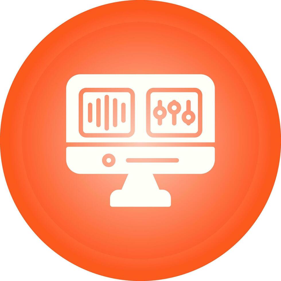 Audio Editing Vector Icon