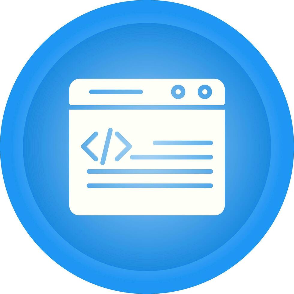 Web Development Vector Icon
