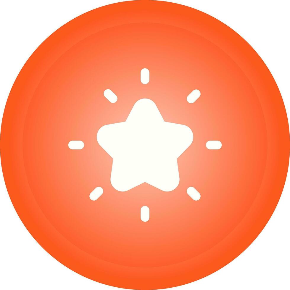 Shining Star Vector Icon