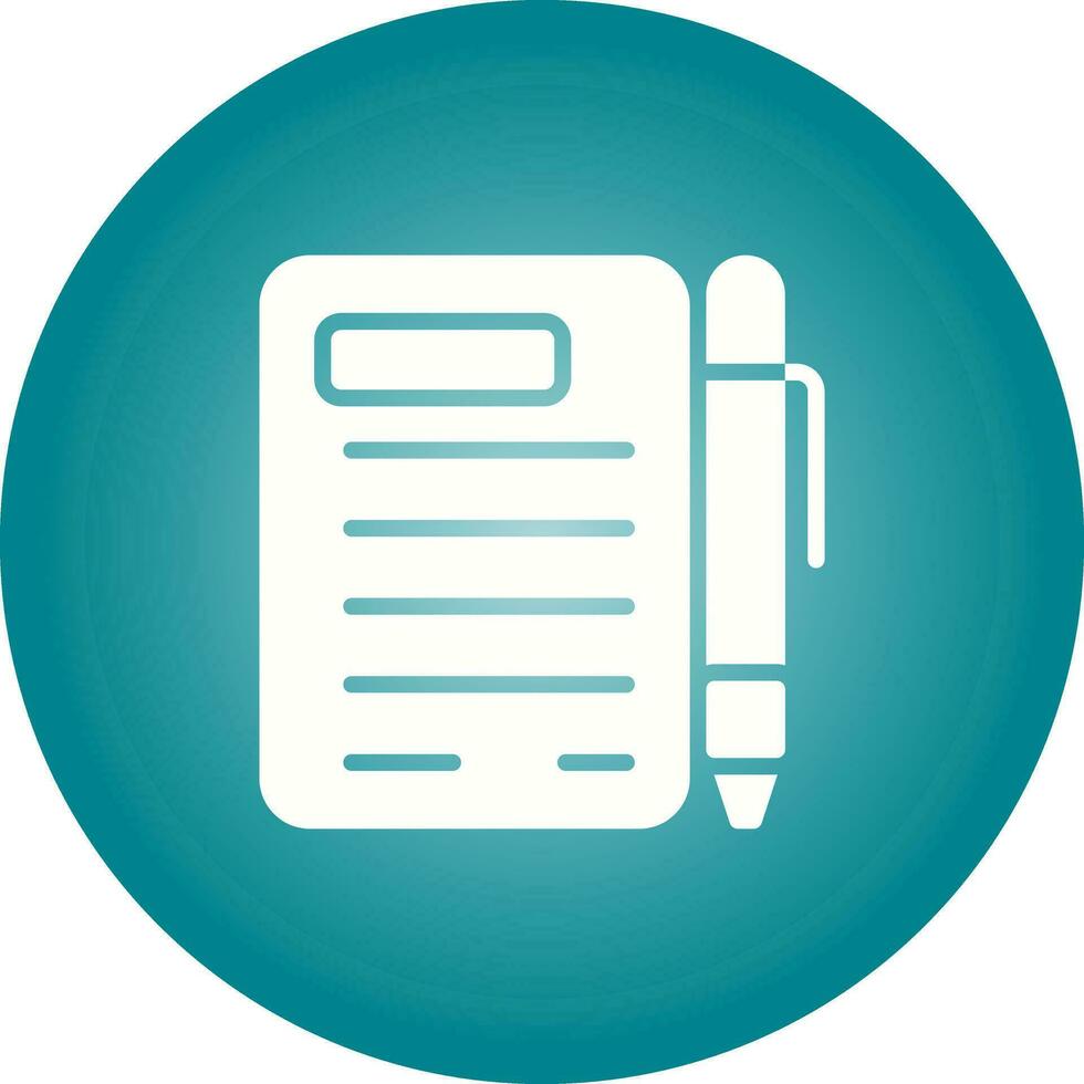Contact Form Vector Icon