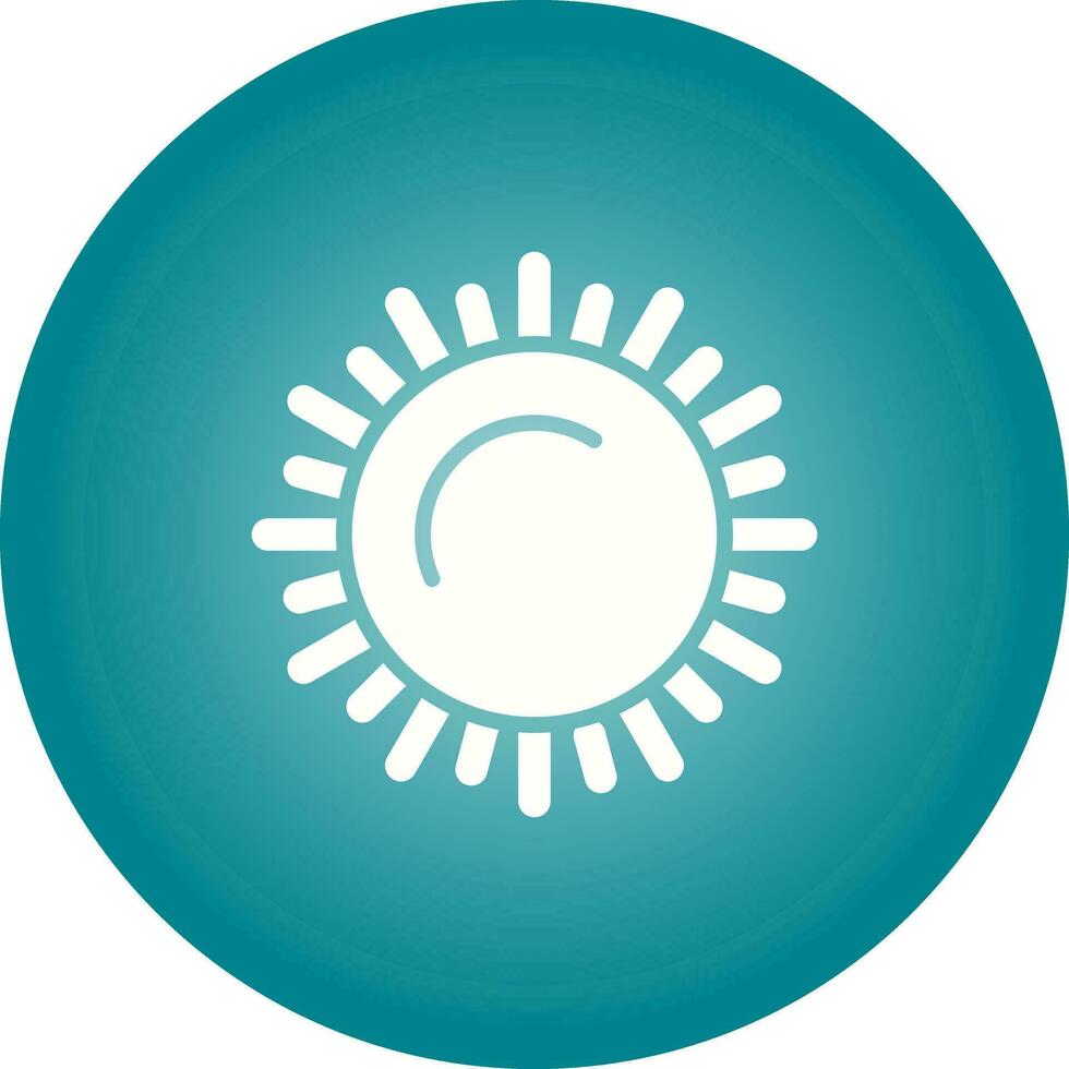 Sun Vector Icon