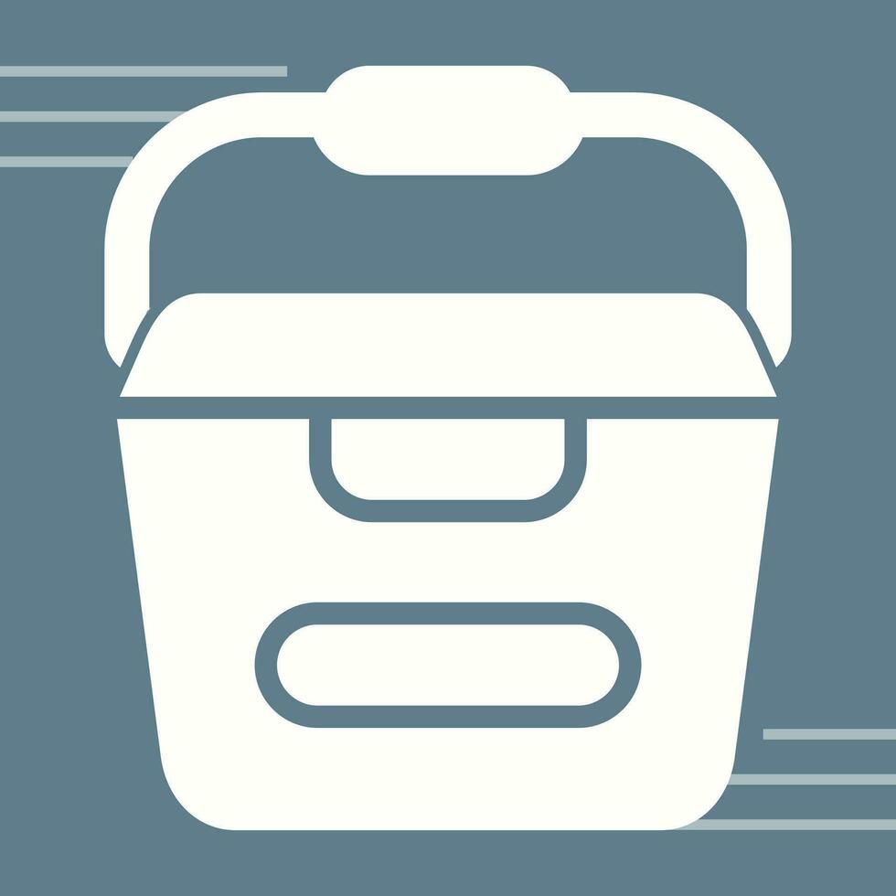 Portable water container Vector Icon