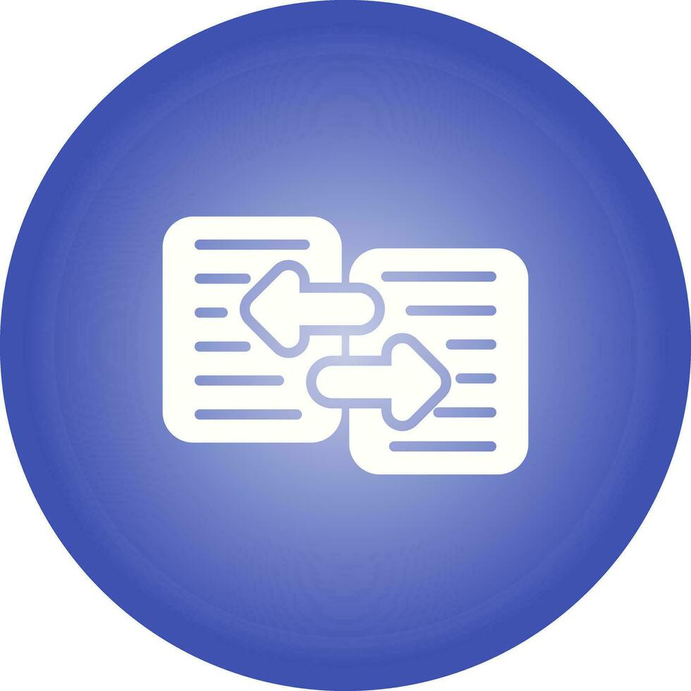 Data Transfer Vector Icon