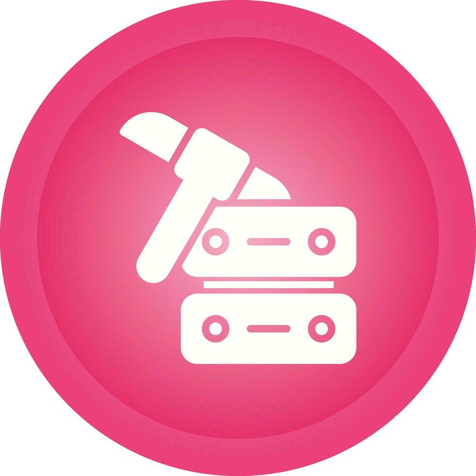 Data Mining Vector Icon