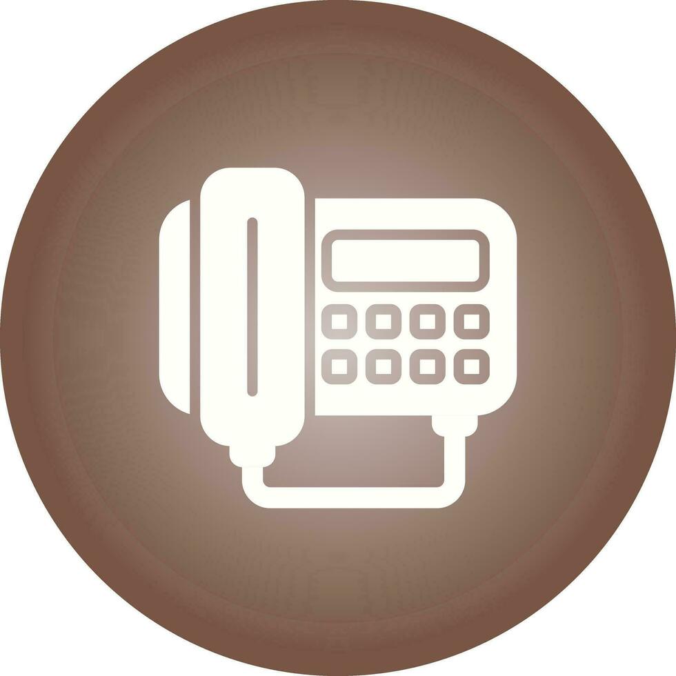 Fax Machine Vector Icon