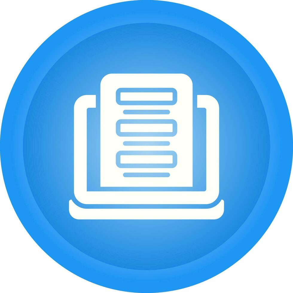 Feedback Form Vector Icon