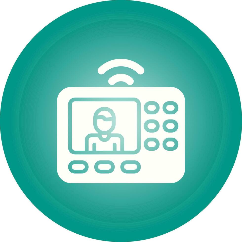 Intercom System Vector Icon
