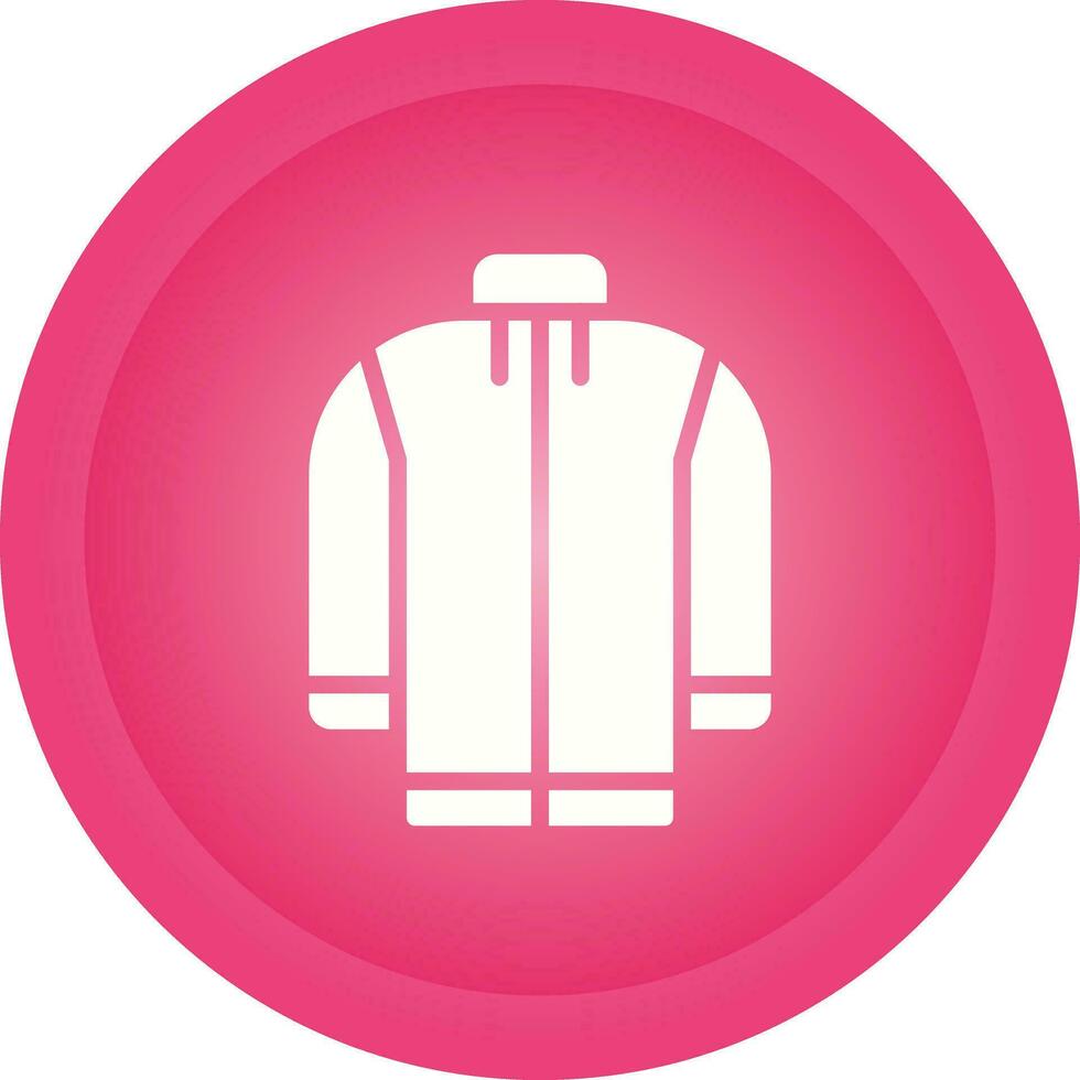 Fleece jacket Vector Icon