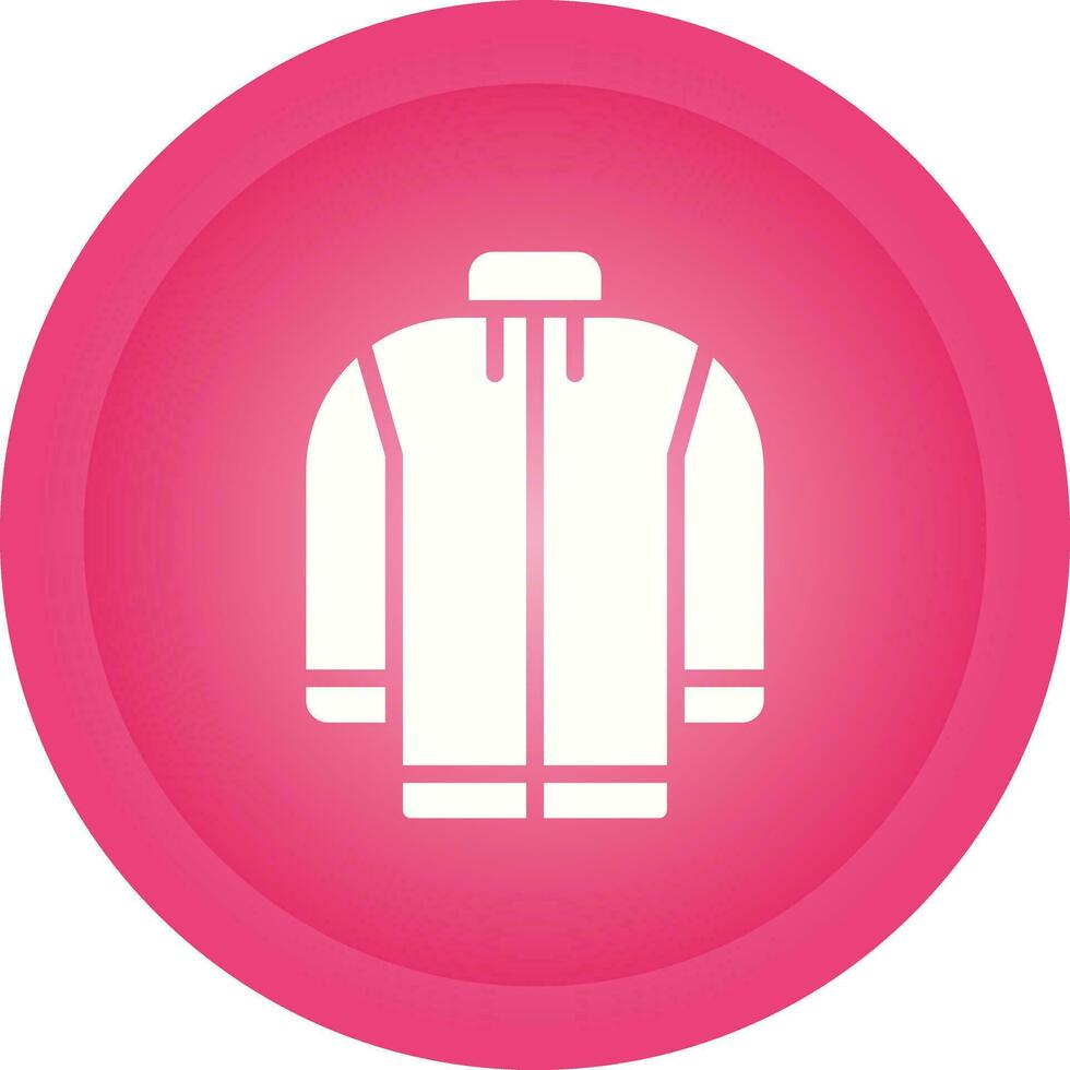 lana chaqueta vector icono