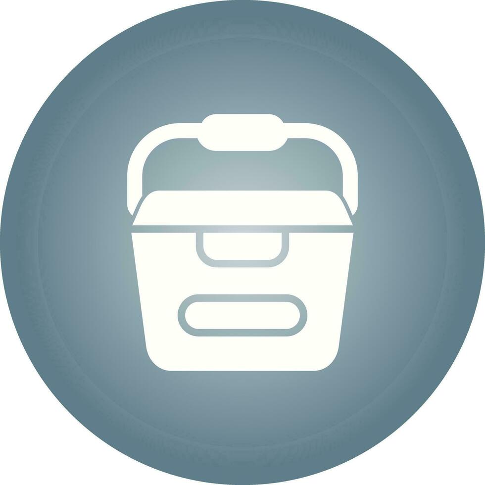 Portable water container Vector Icon