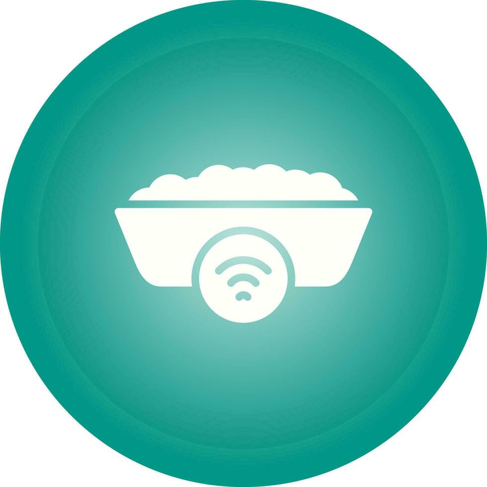 Smart Cat Litter Box Vector Icon
