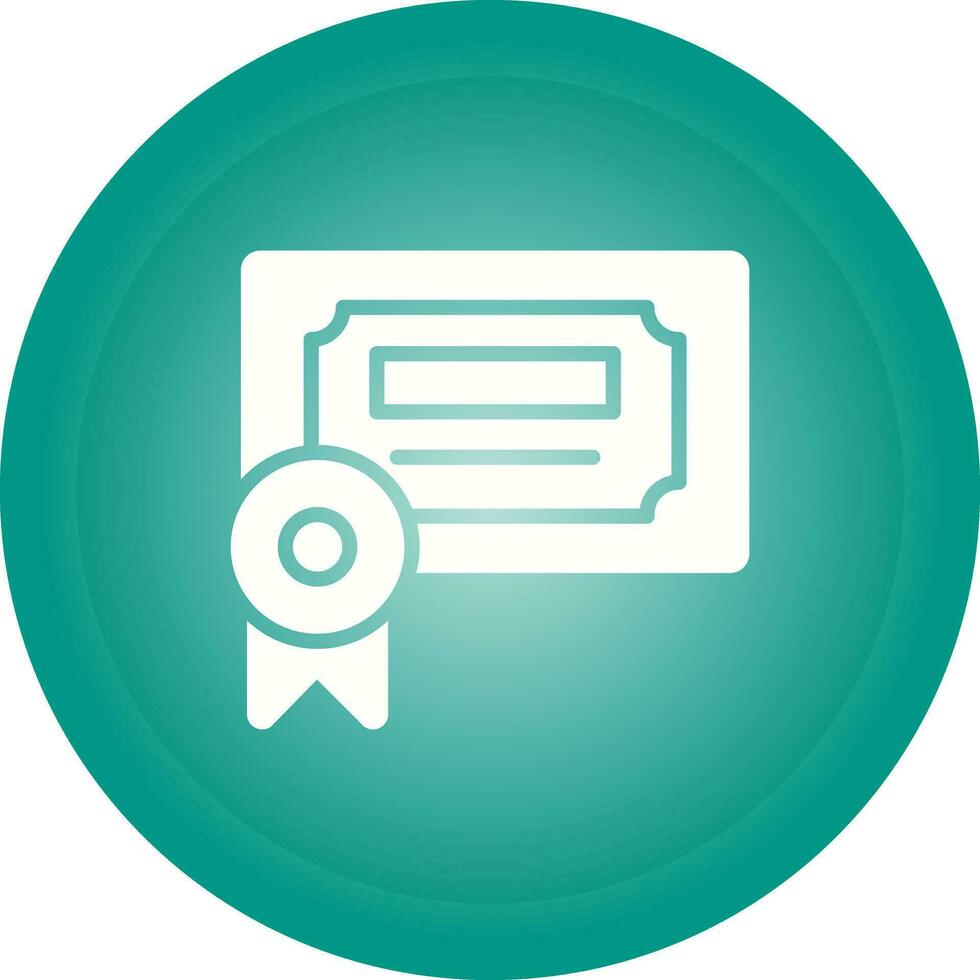 Certification Vector Icon